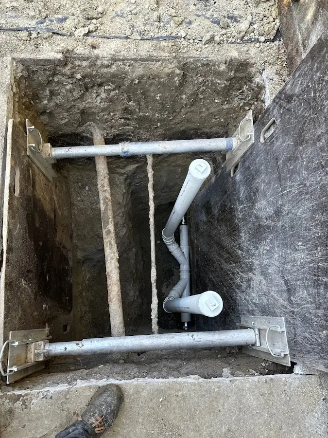 Experienced plumber completing Gas Line Repair work in South Bloomfield